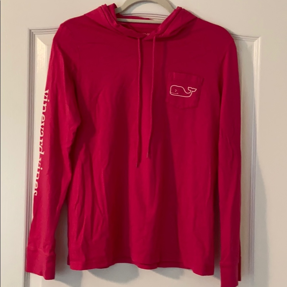 Pink Vineyard Vines Hoodie